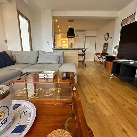 Vue Mer, Face Port, Proximite Centre Et Apartment Antibes